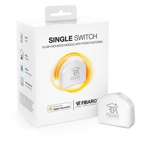 Fibaro | Single Switch | Apple HomeKit | White - 2